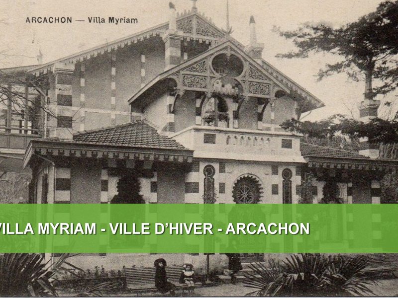 Villa Myriam Arcachon Carte postale ancienne