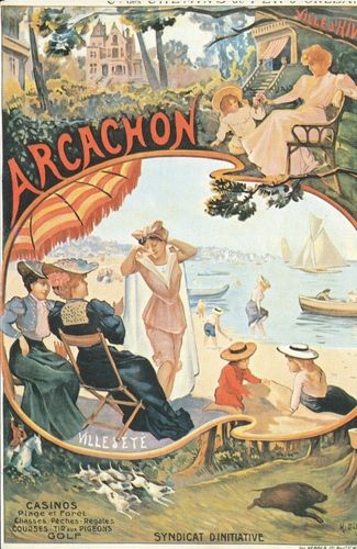 arcachon pub vintage