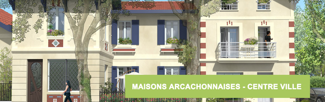 Maisons Arcachonnaises à vendre VEFA