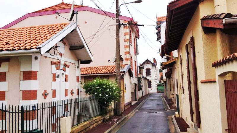 Le centre ville d'Arcachon et le charme de ses maisons si caractéristiques