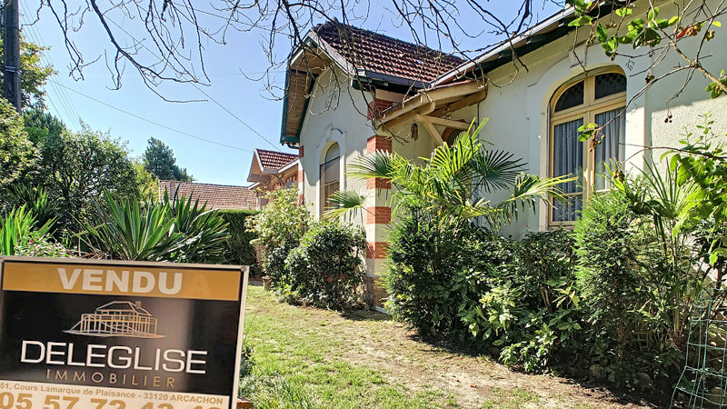 maison vendue par deleglise immobilier arcachon