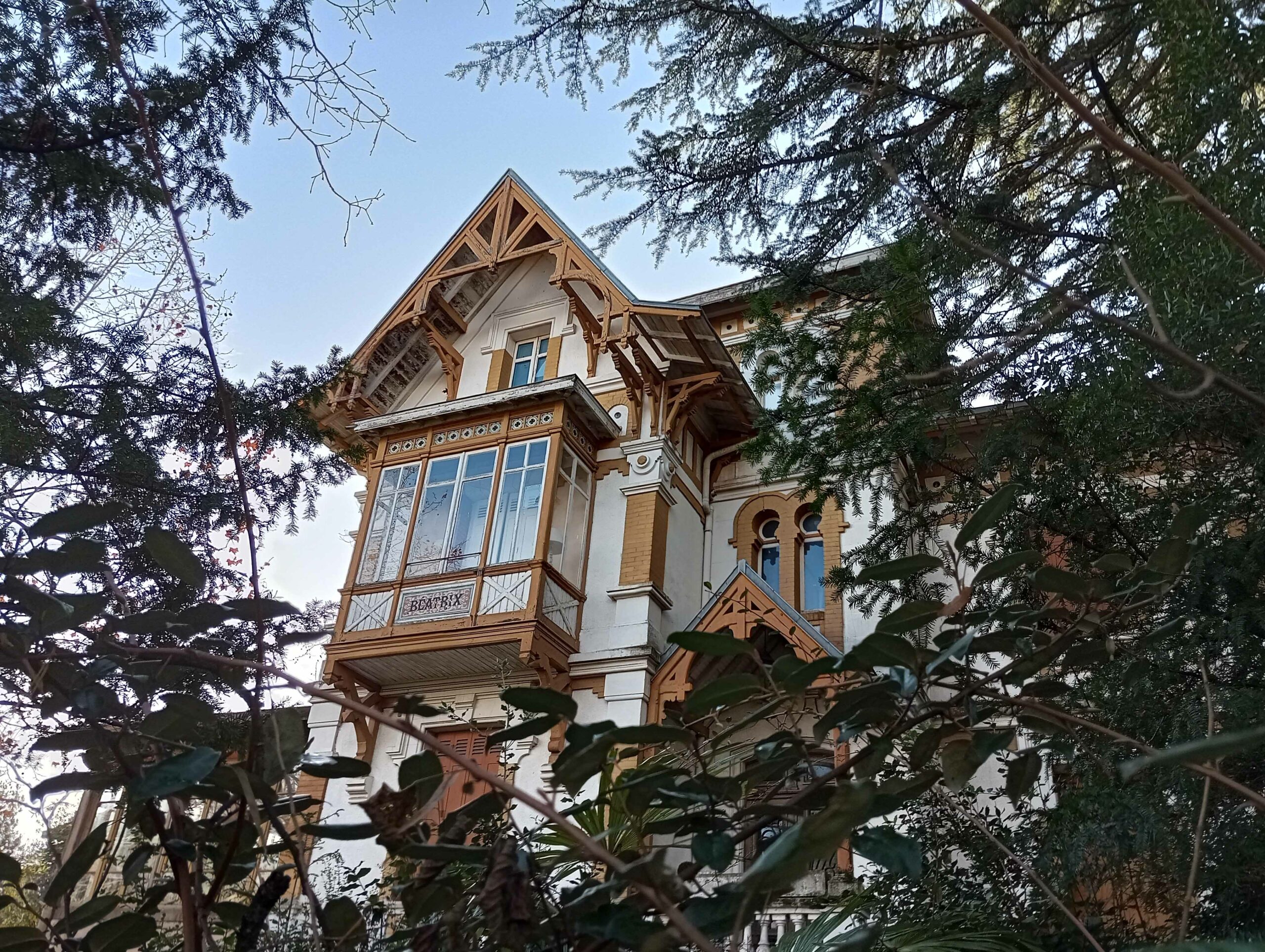 La splendide villa Beatrix en ville hiver arcachon