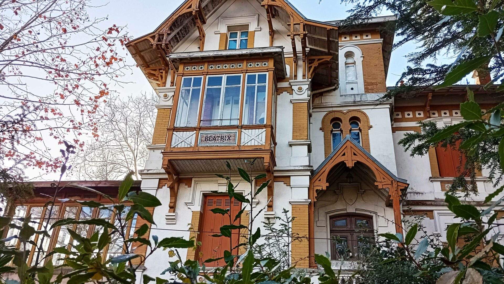 La villa Beatrix en ville d'hiver à Arcachon