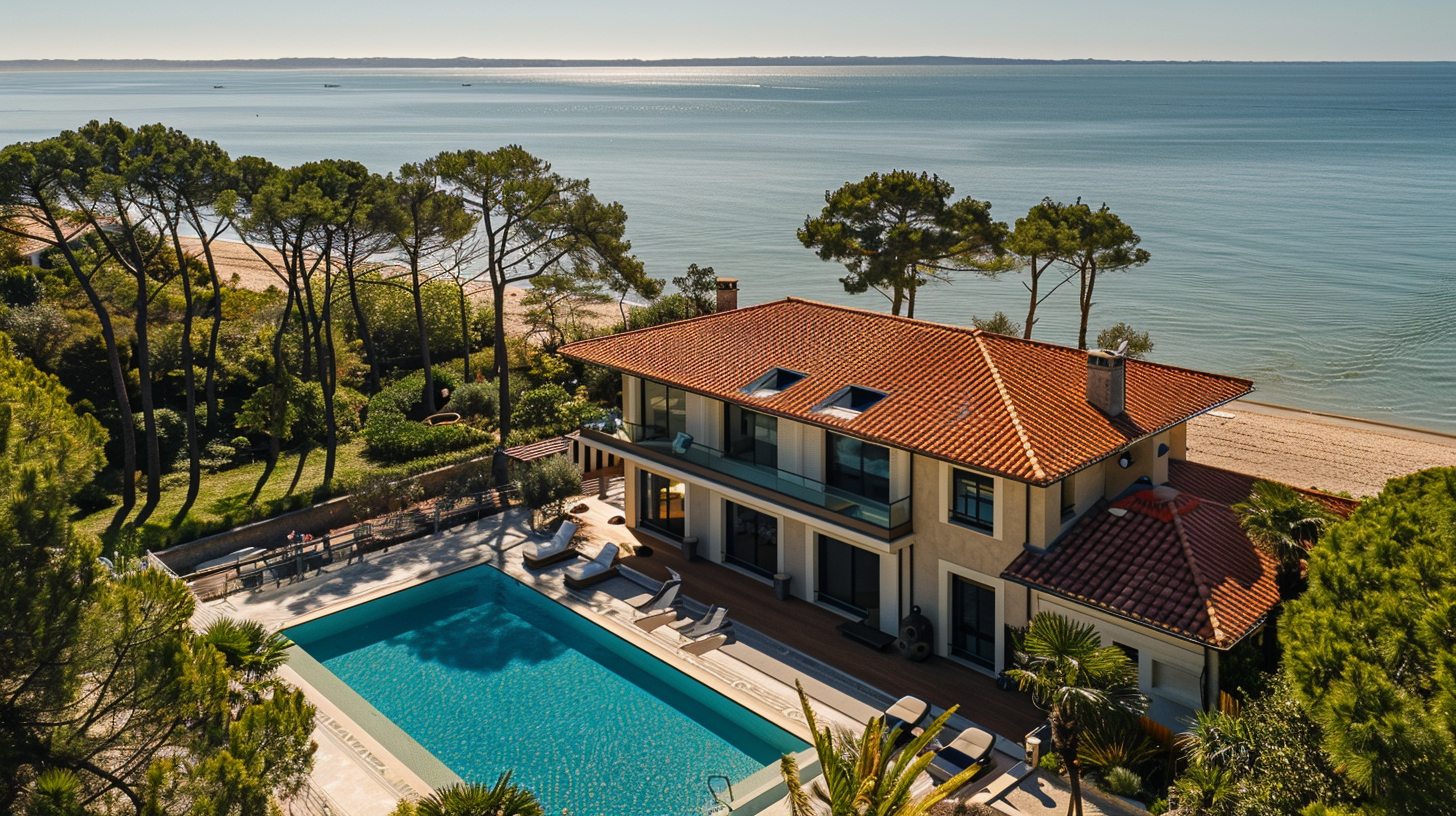 Prix d'une villa en premiere ligne pyla sur mer estimation expertise immobiliere