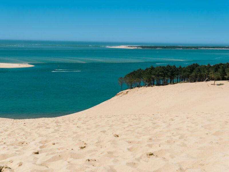 Vue sur le Bassin d’Arcachon depuis la dune du Pilat