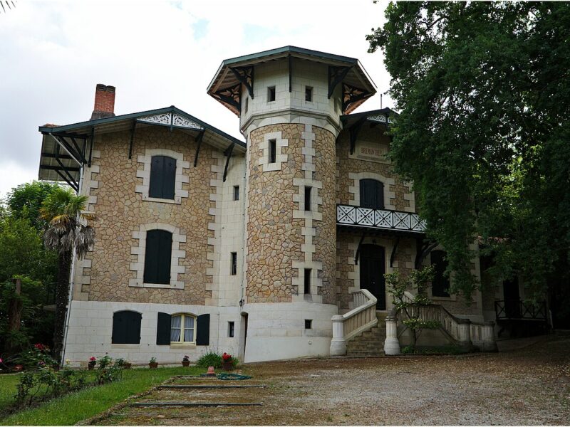 Villa Brémontier dans la Ville d’Hiver à Arcachon, photographiée en 2015 par PA